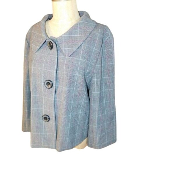 Style & Co. Size 18 Plus Size 2 piece Suit Jacket + Matching Pants Macy's - Picture 2 of 5